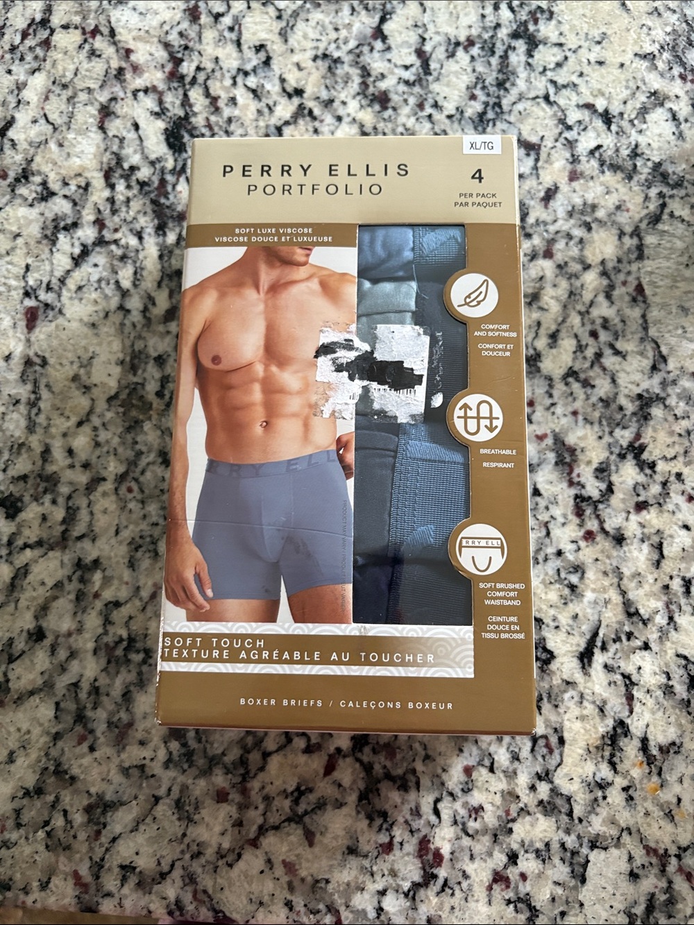 Perry Ellis Viscose Boxer Briefs